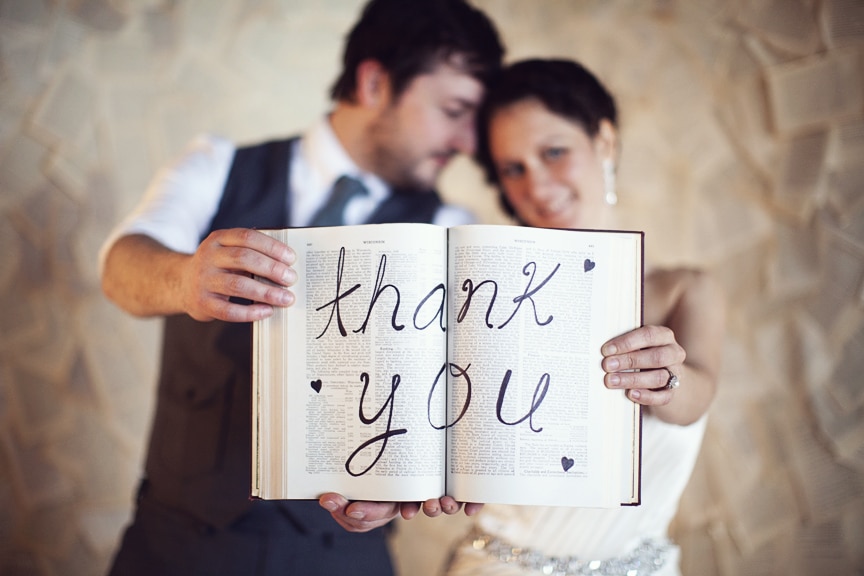 wedding thank you card messages