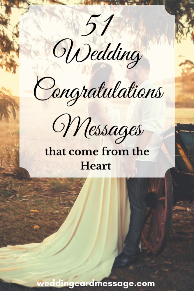 wedding congratulations messages