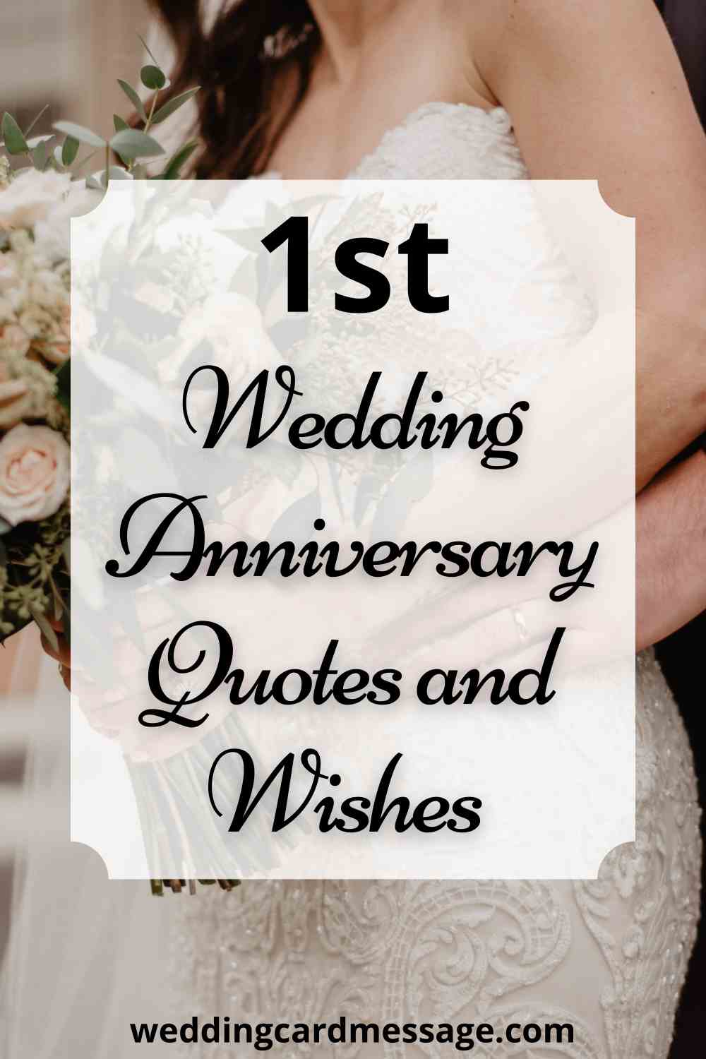 happy 1st wedding anniversary quotes pinterest