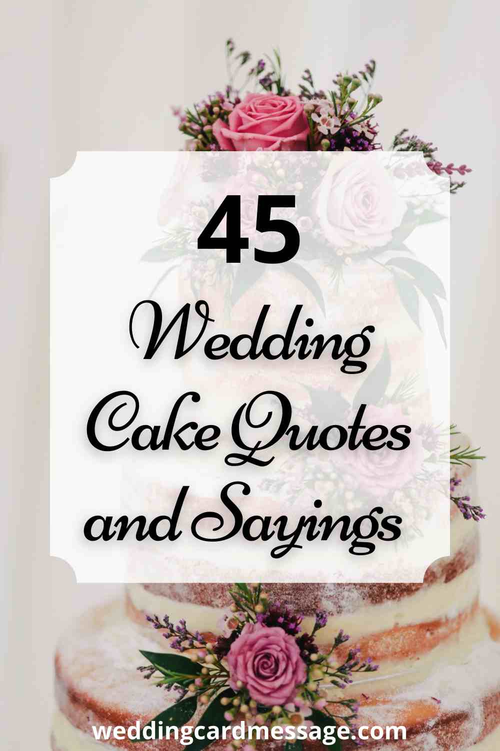 The list of 5 bridal shower cake sayings 2 45 Wedding Cake Quotes and Sayings