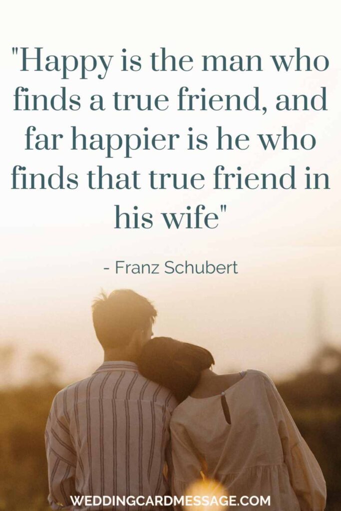 42 Inspirational Quotes about Marriage and Love - Wedding Card Message