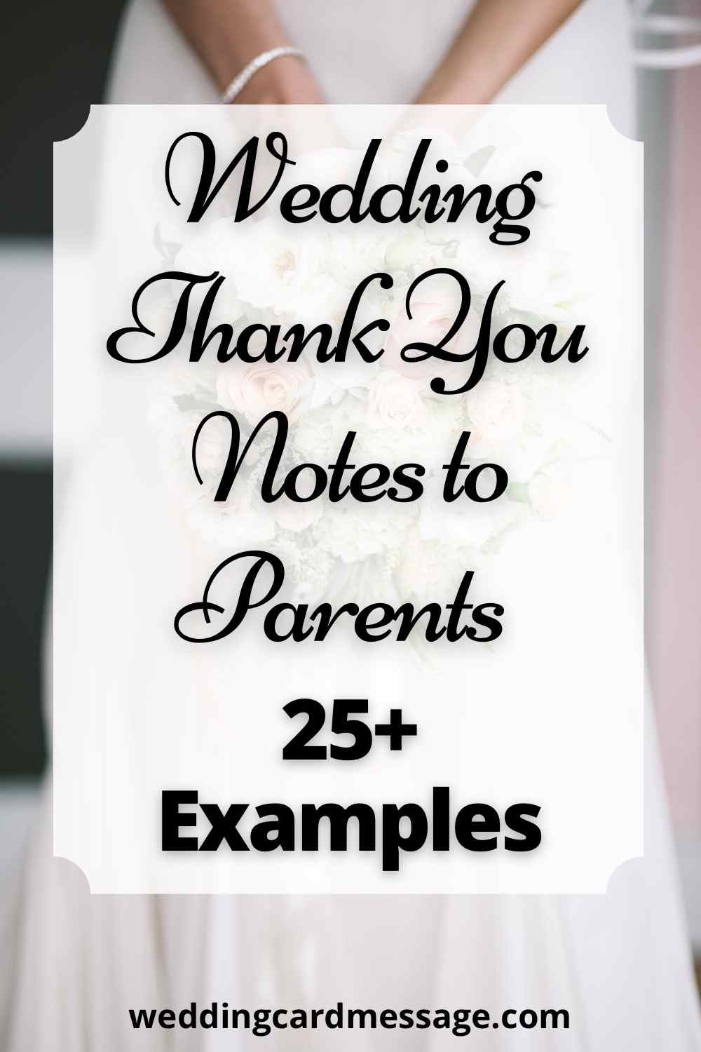 wedding thank you notes to parents