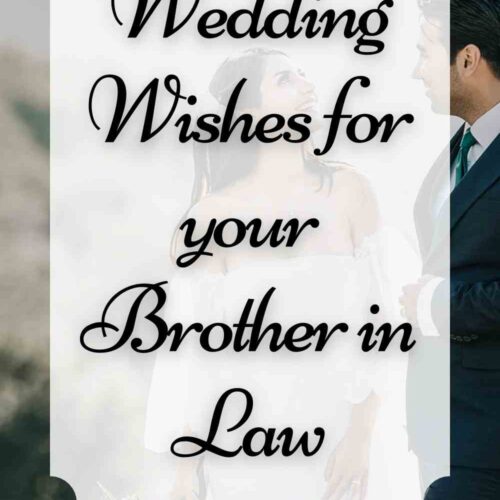 40+ Heartfelt Wedding Wishes for Your Brother in Law