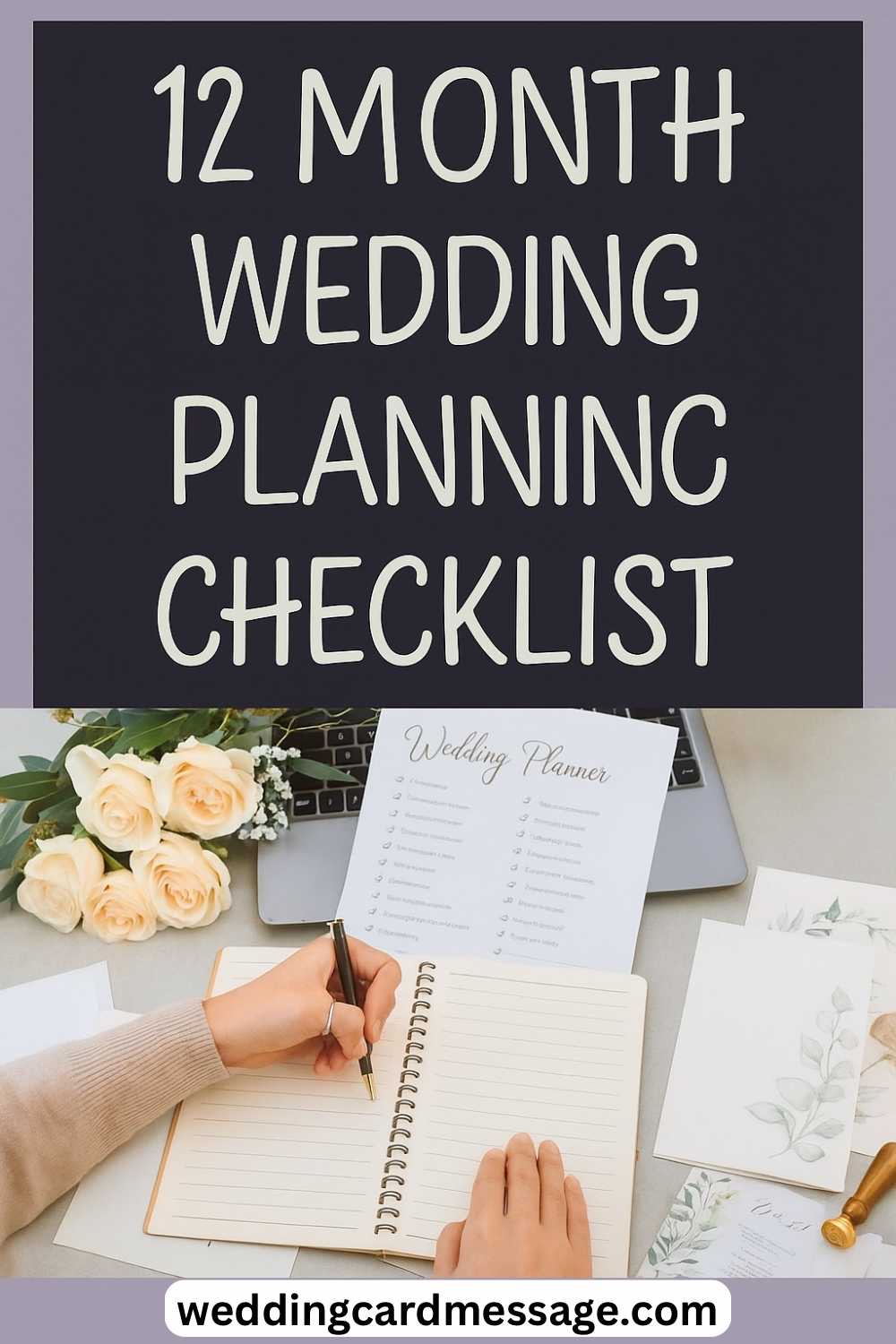12 month wedding planning checklist